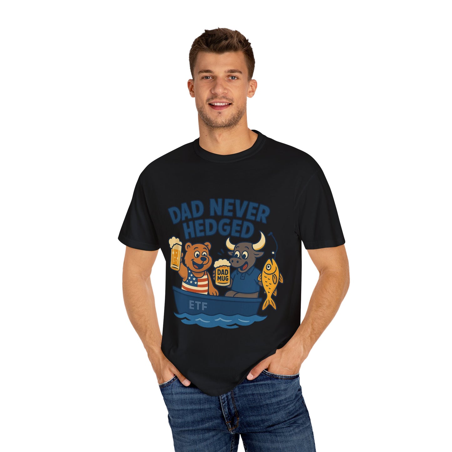 Father's Day Declin and Boomeo Unisex T-shirt