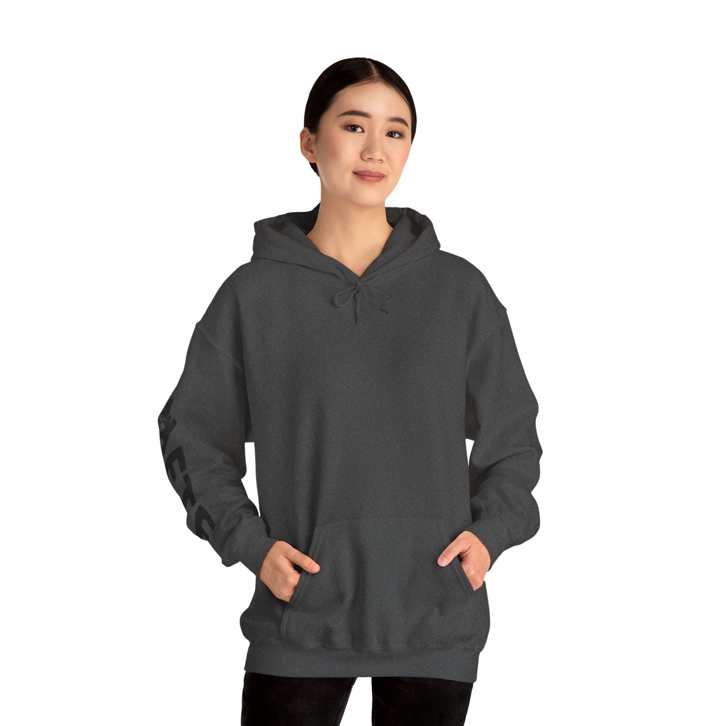 ELITE Unisex Heavy Blend™ Hooded Sweatshirt- in Black Logo