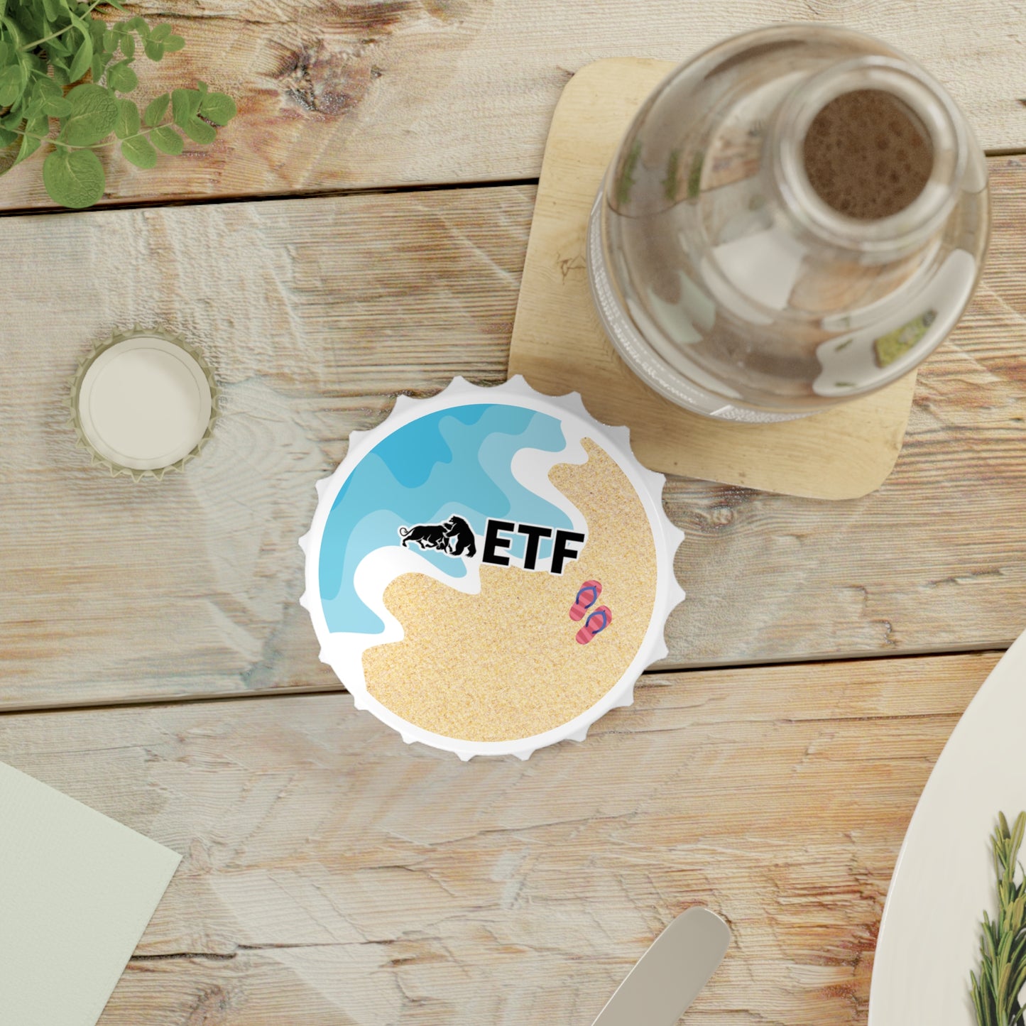 Summer ETF Bottle Opener