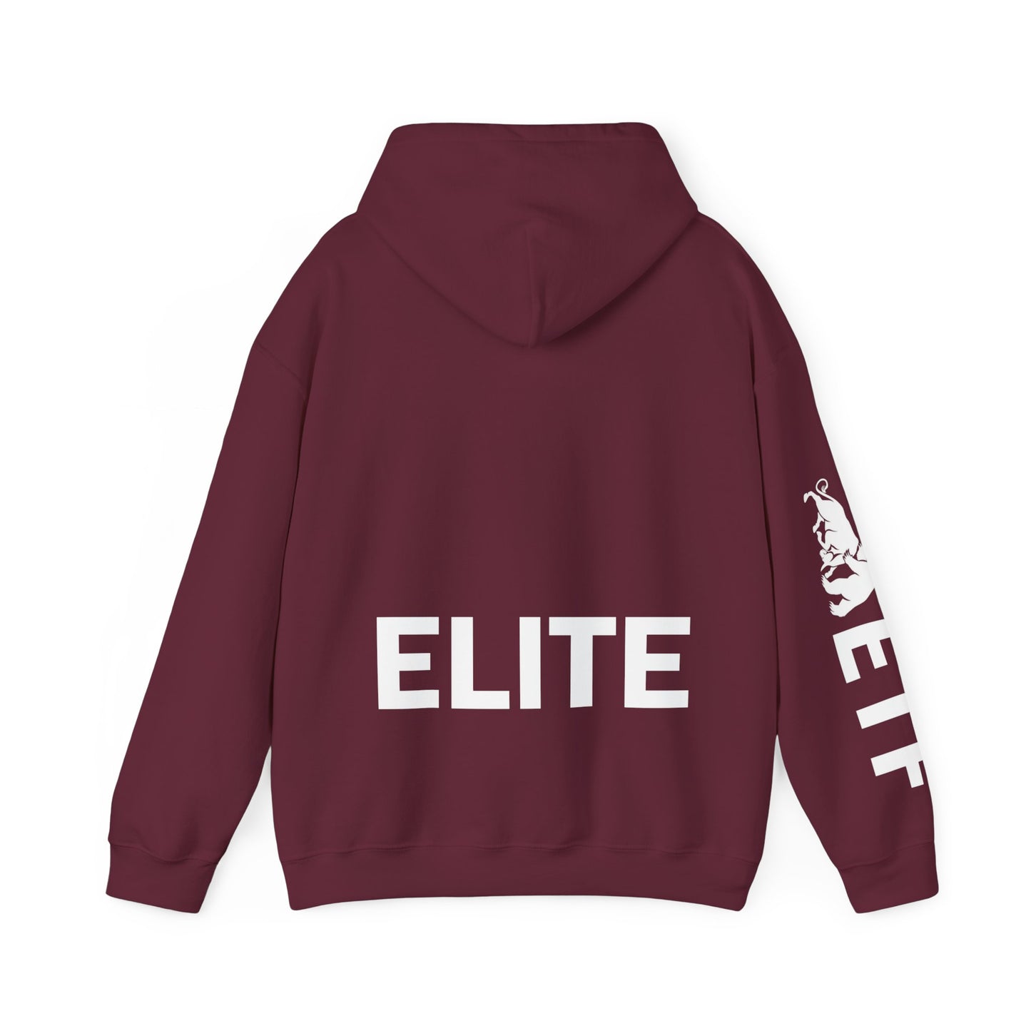 ELITE Unisex Heavy Blend™ Hooded Sweatshirt- in White Logo