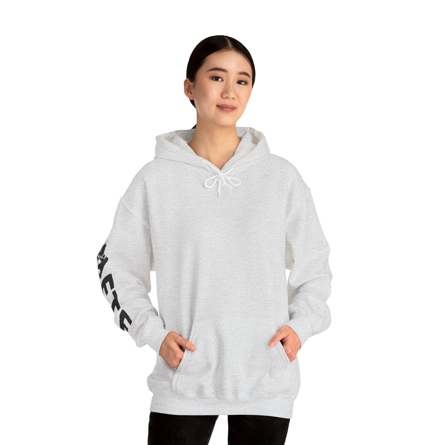 ELITE Unisex Heavy Blend™ Hooded Sweatshirt- in Black Logo