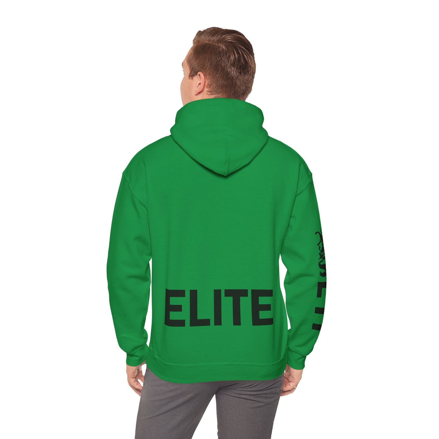 ELITE Unisex Heavy Blend™ Hooded Sweatshirt- in Black Logo