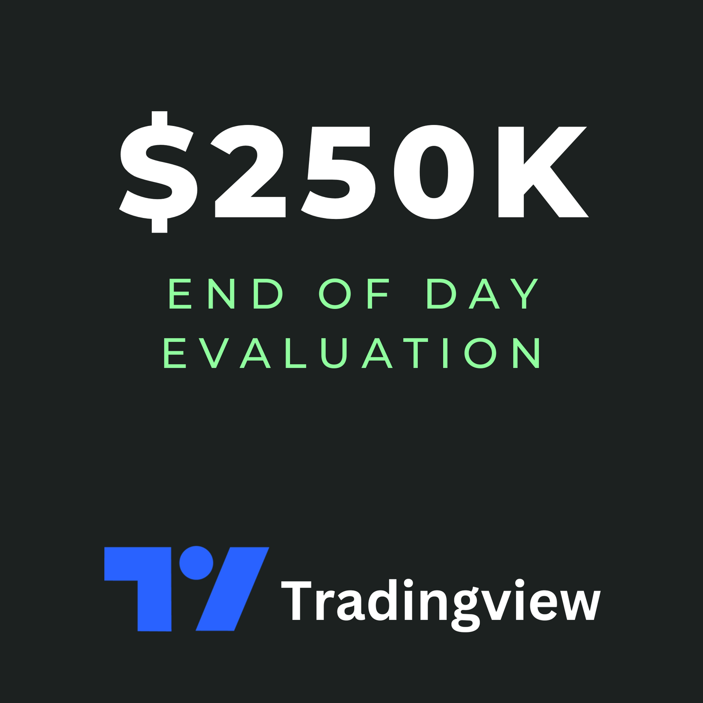 $250K End Of Day Drawdown Evaluation - Gift Certificate