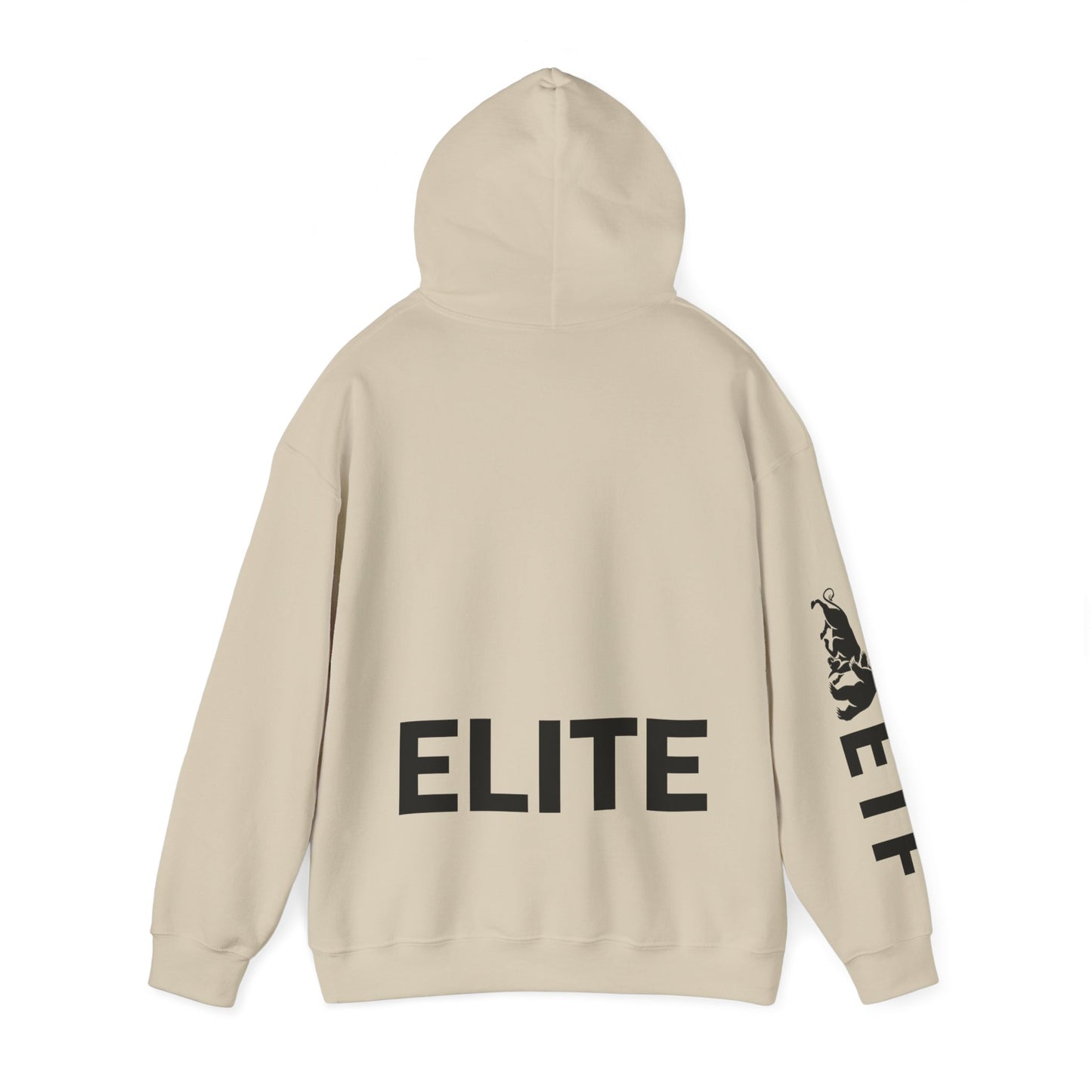 ELITE Unisex Heavy Blend™ Hooded Sweatshirt- in Black Logo