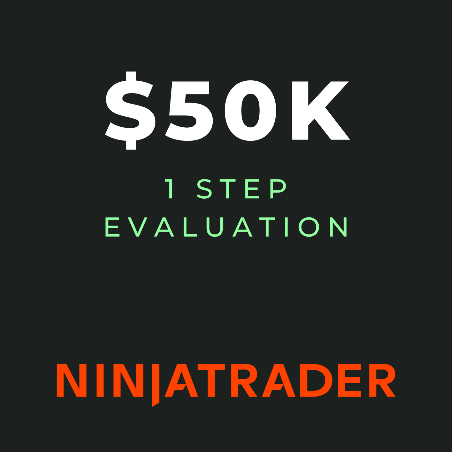 $50K 1-Step Evaluation - Gift Certificate