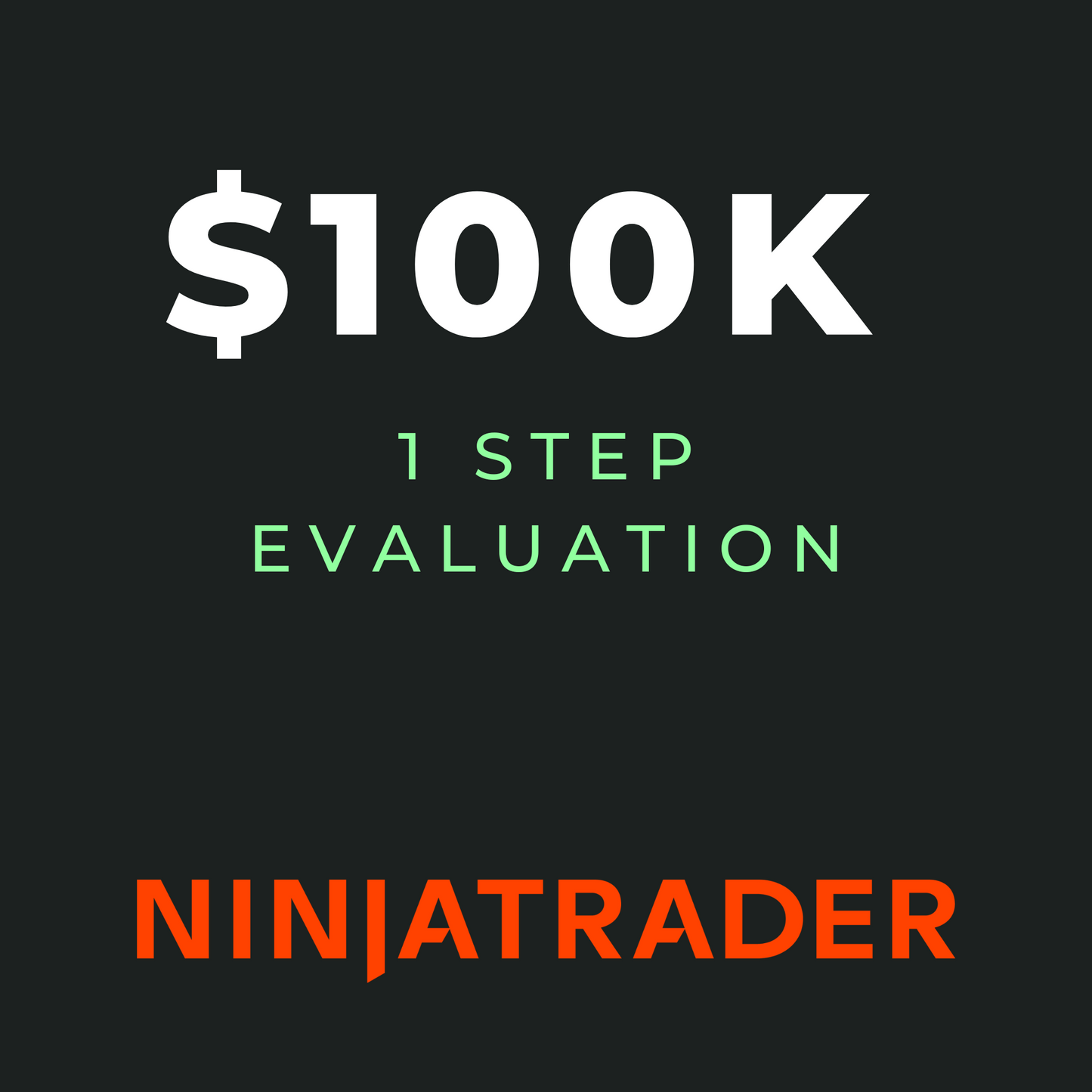 $100K 1-Step Evaluation - Gift Certificate