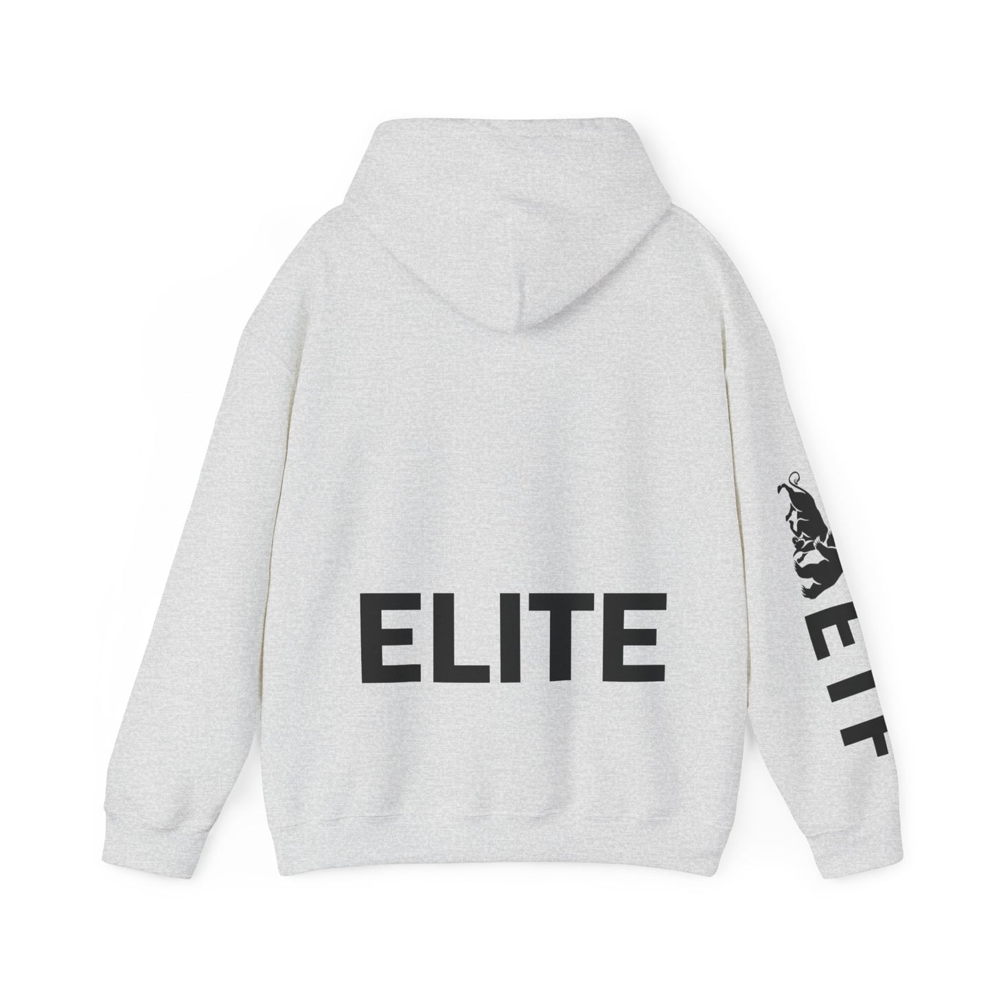 ELITE Unisex Heavy Blend™ Hooded Sweatshirt- in Black Logo