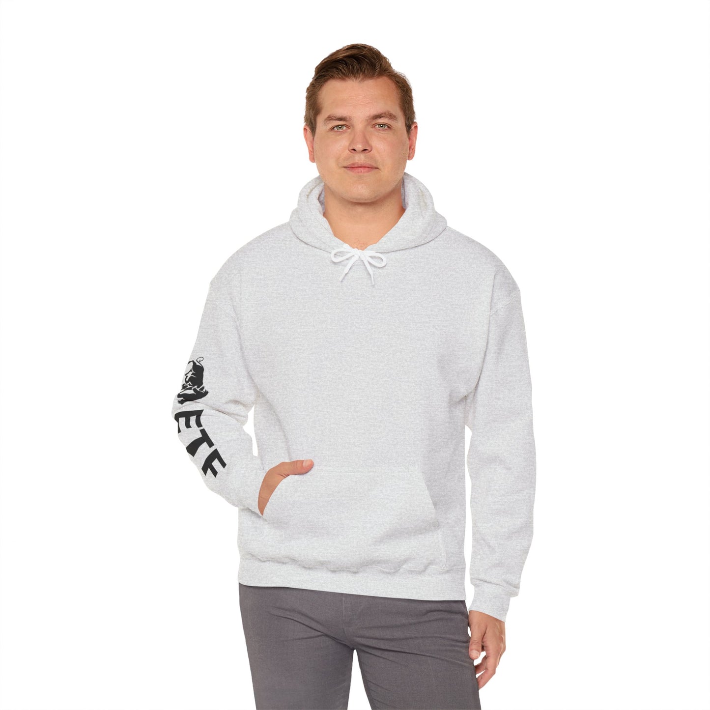 ELITE Unisex Heavy Blend™ Hooded Sweatshirt- in Black Logo