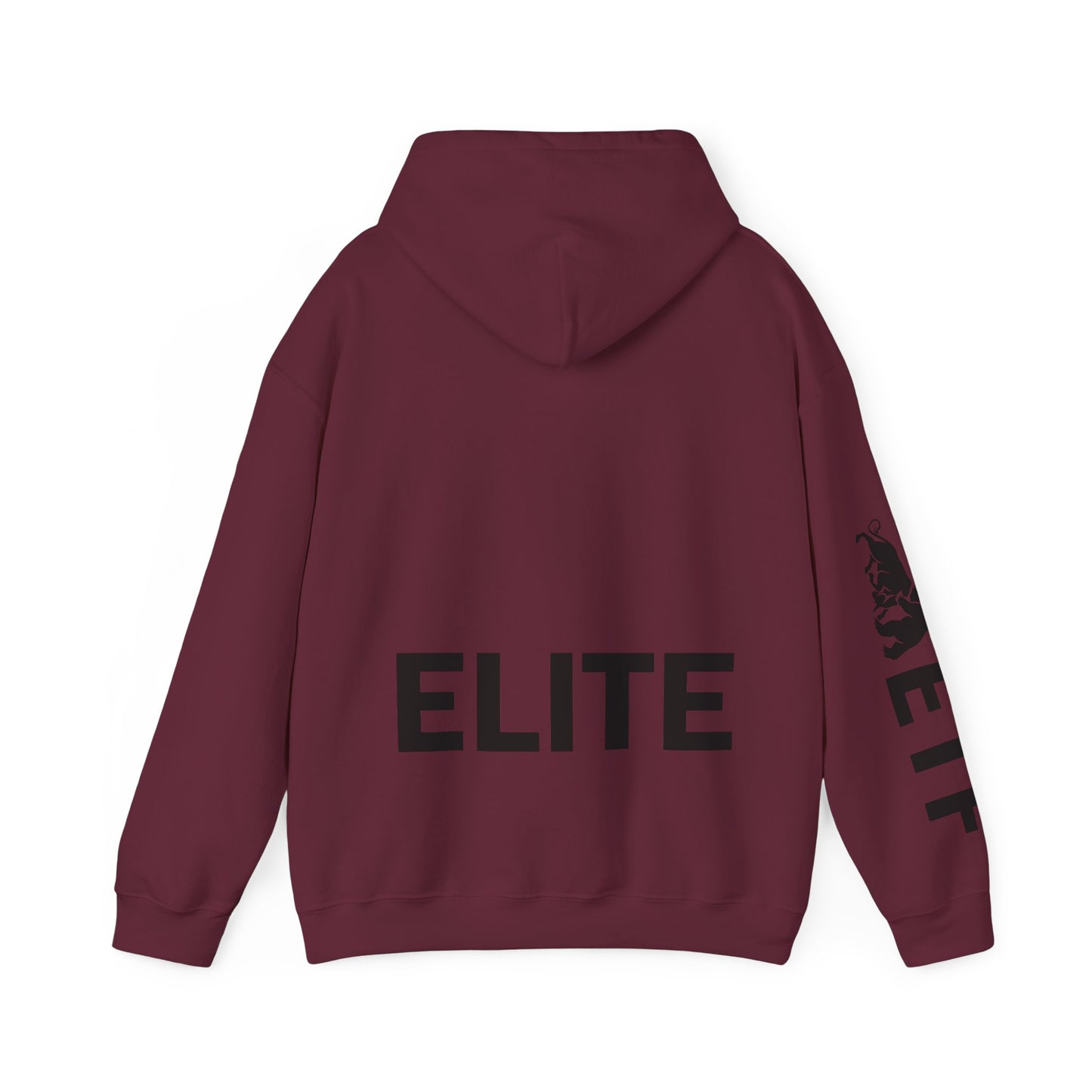 ELITE Unisex Heavy Blend™ Hooded Sweatshirt- in Black Logo