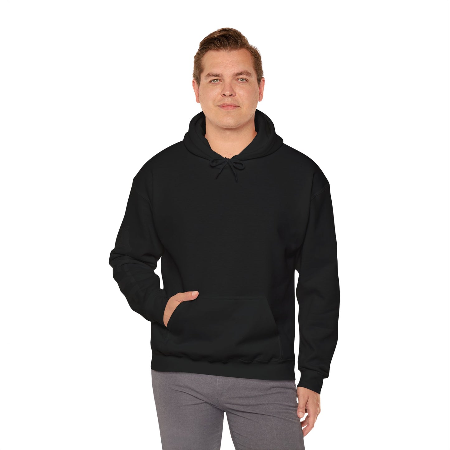 ELITE Unisex Heavy Blend™ Hooded Sweatshirt- in Black Logo