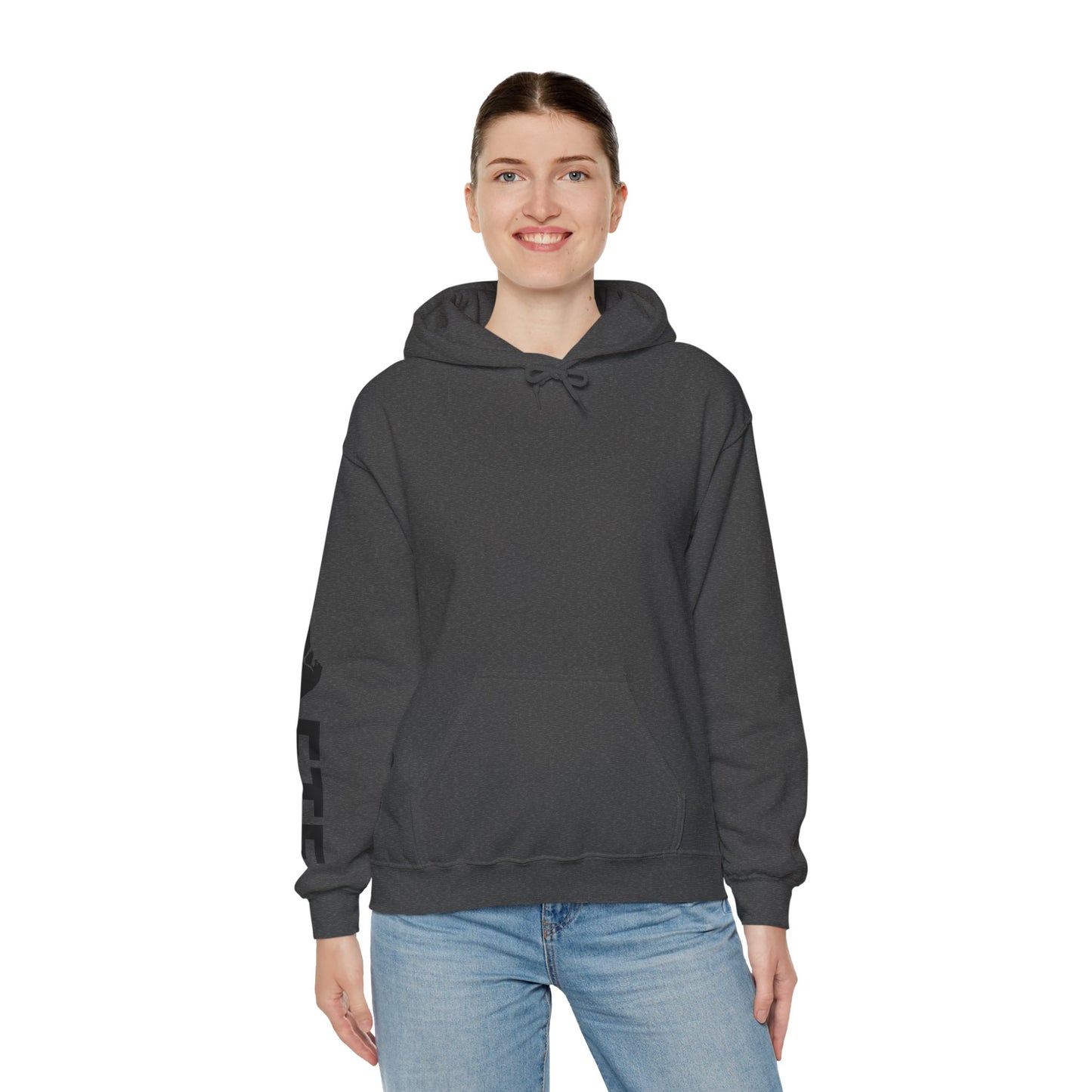 ELITE Unisex Heavy Blend™ Hooded Sweatshirt- in Black Logo