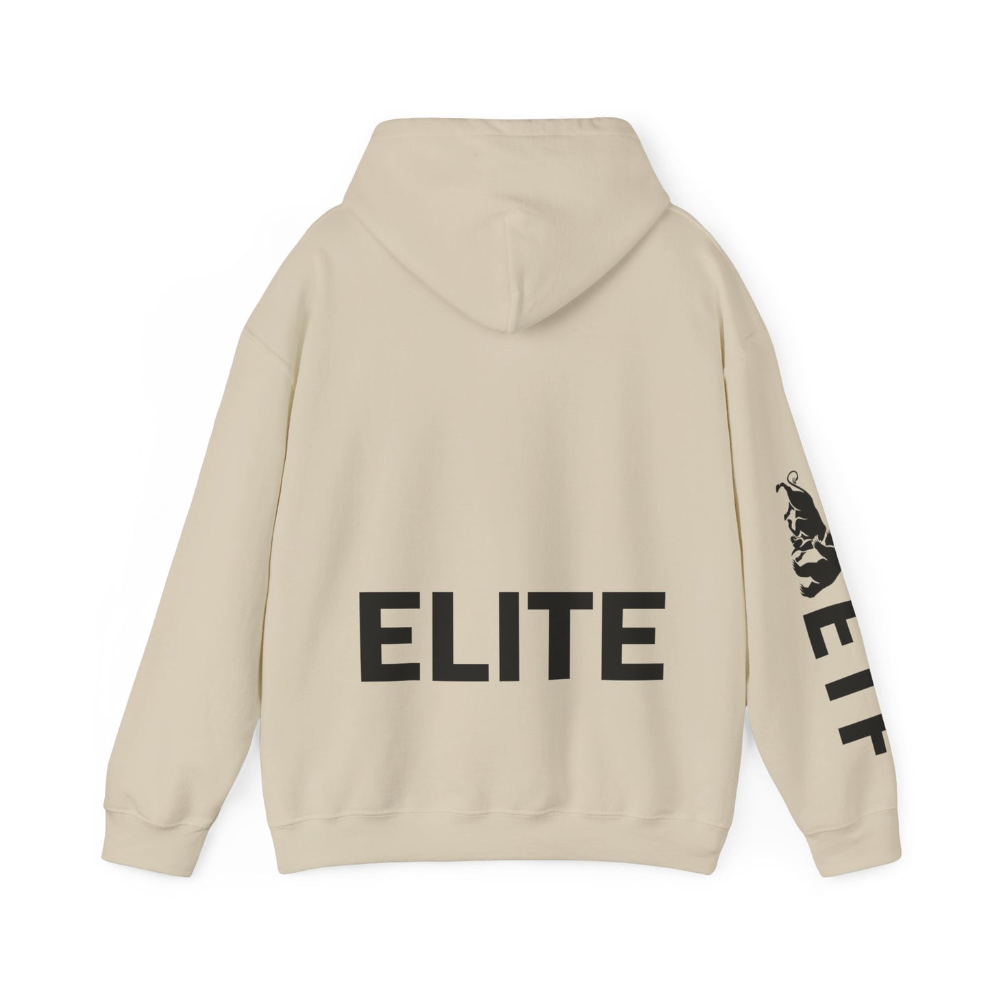 ELITE Unisex Heavy Blend™ Hooded Sweatshirt- in Black Logo