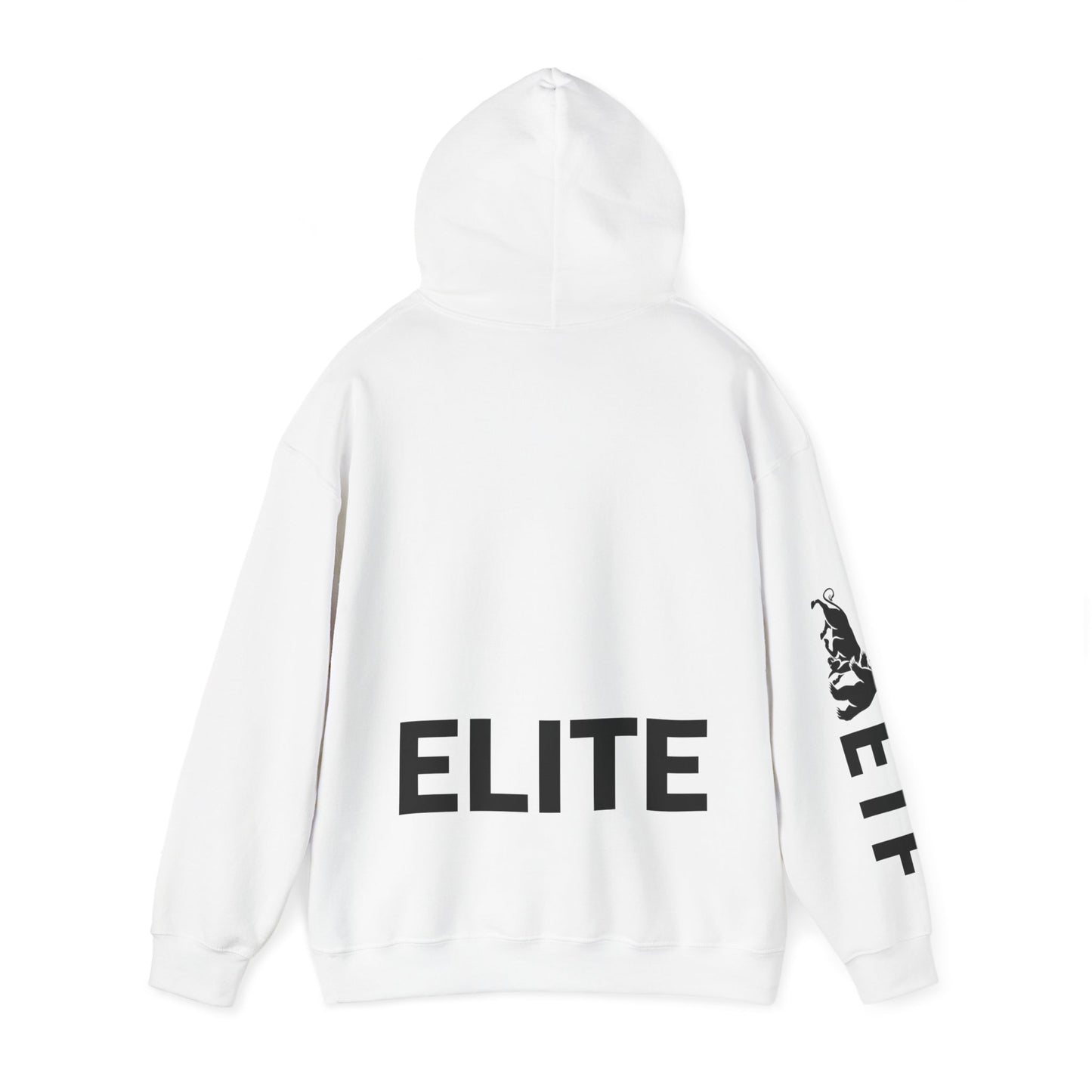 ELITE Unisex Heavy Blend™ Hooded Sweatshirt- in Black Logo