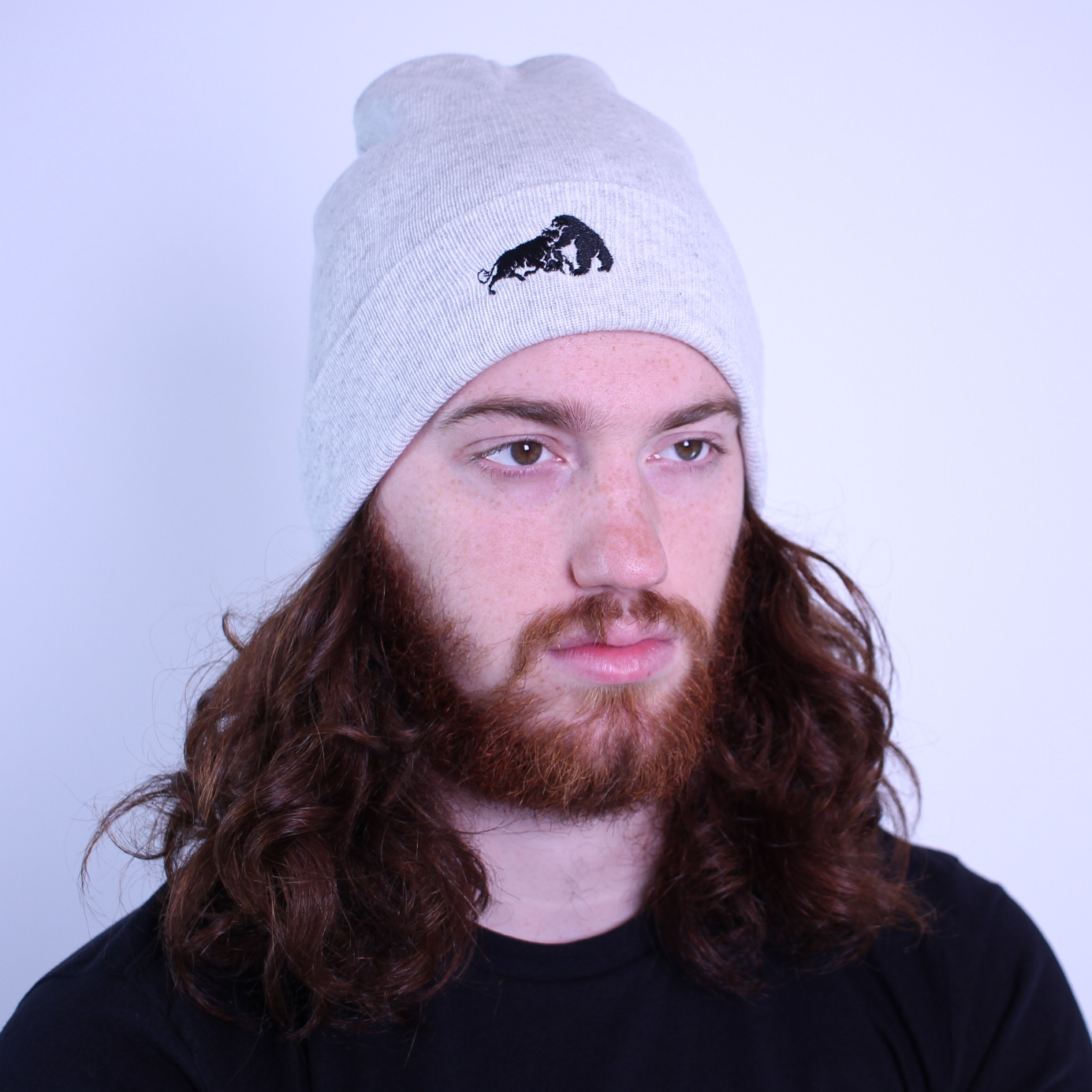 ETF White Beanie