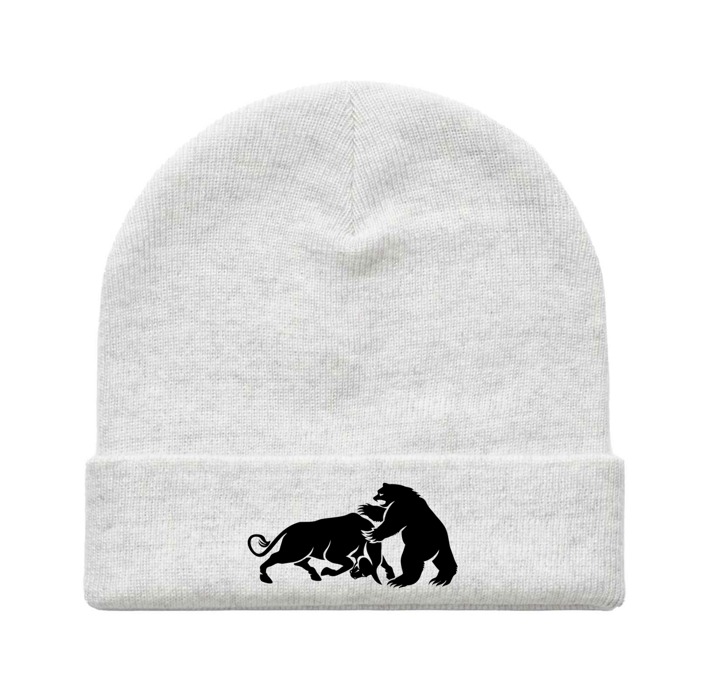 ETF White Beanie